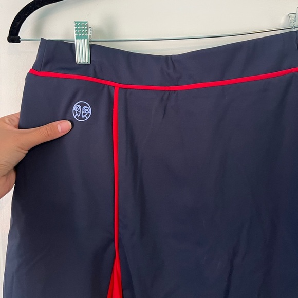 RENWICK SPORT Women's Contrast Trim Pull-On Skort, Navy - Picture 6 of 8